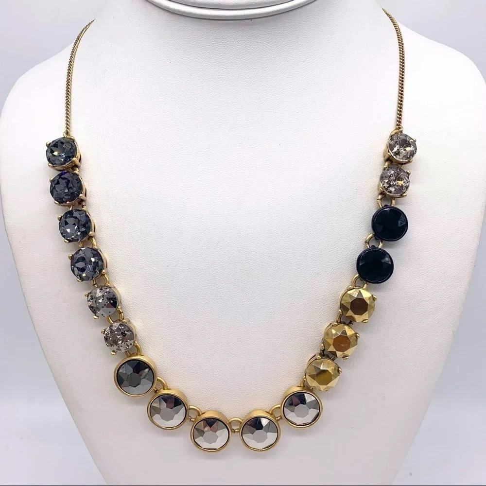 J. Crew Mixed Brulee Necklace